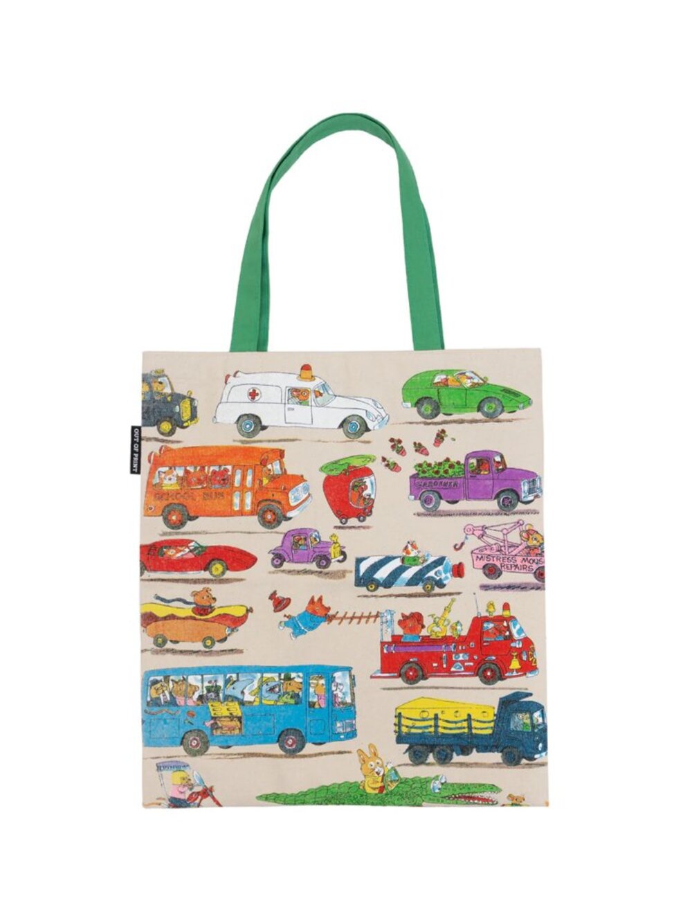 Out of Print Busytown cotton tote